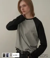 ウール ラグラン スティッチ Tシャツ