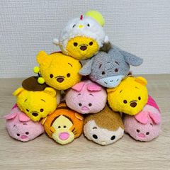 【タグ付美品】ツムツム22個セット！バレンタイン限定ドナルド＆デイジー付 新品タグ付】ツムツム 22個 レアセット バレンタイン限定ドナルド