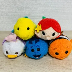 ディズニー ツムツム リトルマーメイド ＆ ニモ キャラ5体セット