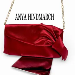 極美品■ アニヤハインドマーチ チェーン ショルダーバッグ