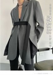 タグ付き未着用】evu.clothing ビスチェデザインジャケット ブラック 