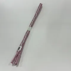 【美品】 帯締め 優品 カジュアル ピンク 正絹 和装小物  【中古】