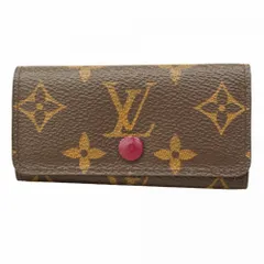 ルイ・ヴィトン(Louis Vuitton) ルイ・ヴィトン アクセサリー・キーケース モノグラム ミュルティクレ4 M60705 ブラウン フューシャレディース
