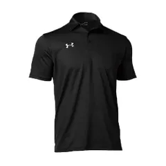 [アンダーアーマー] underarmour 01 TEAM ARMOUR POLO マルチSPポロシャツ M (1314092-001) BLK XS [ブラック] [XS]