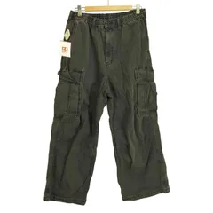 ジーユー GU デニム スーパーワイド カーゴパンツ メンズ JPN：M 