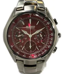 WIRED ワイアード 腕時計 7T11 メンズ クォーツ 稼働品 SEIKO WIRED セイコー ワイアード クロノグラフ 7T11-0AE0