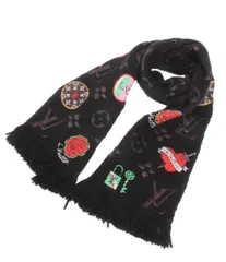 2026年最新】ヴィトン ロゴマニア マフラー 黒の人気アイテム - メルカリ