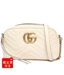 グッチ ショルダーバッグ 斜め掛け 肩掛け スモール カメラバッグ GGマーモント 447632 213317 レディース GUCCI