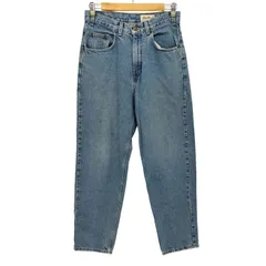 エディーバウアー Eddie Bauer USA製 アイスブルー ジップフライ デニム パンツ メンズ  31 X 30