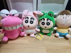 クレヨンしんちゃん ぬいぐるみ 4種セット