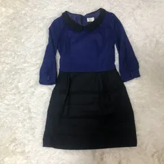 エフデ　ef-de　ブルー　ワンピース