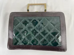 ハンドバッグ  メンズ その他 緑×茶×ゴールド、 20251216-0010