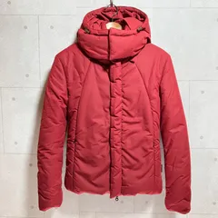 BLACK by VANQUISH ブラックバイバンキッシュ サーモライト ダブルジップ ジャケット アウター 中綿 M ダウンライク レッド 赤 Y2K お兄 メンズ SG392-2