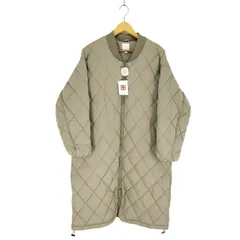 エイチアンドエム H＆M ダブルジップ中綿キルティングマキシコート レディース  L