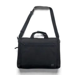 PORTER クリップ CLIP 2WAY ブリーフケース ショルダーバッグ ブラック ビジネスバッグ 日本製