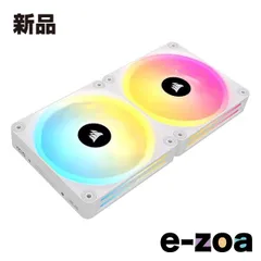 CORSAIR  コルセア iCUE LINK QX140 RGB スターターキット White 140mm PWM RGB PCケースファン CO-9051008-WW (2579801)
