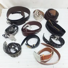 R683【現状特価】レディース　ベルト　10点　まとめ売り　中古　/　5