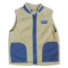 patagonia パタゴニア 61010f7 キッズ クラシック レトロX フリース ベスト ベージュ系 3T【中古】