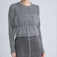 atelier naruse アトリエナルセ コットン ダブルストランドニット