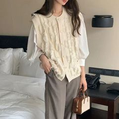 サマンサモスモス　立川限定　リネンダブルフリル　2wayベスト サマンサモスモス 立川限定 リネンダブルフリル 2wayベスト - メルカリ