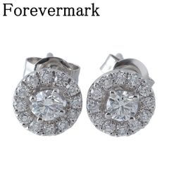 フォーエバーマーク ダイヤ ピアス センターオブマイユニバース 中石