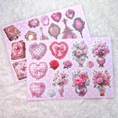 40枚　コラージュペーパーA・B  2種類セット