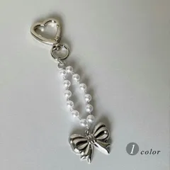 種類1：写真色/バッグチャーム リボン付きバッグチャームキーホルダー (T)