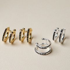 Jentlouis ピアス 両耳 片耳キャッチなし - メルカリ