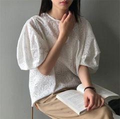 ロキト コード刺繍 Tシャツ ブラウス mame toga murral - メルカリ