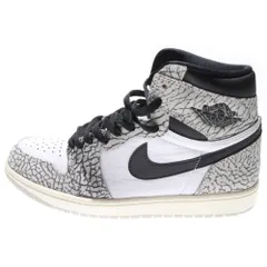 NIKE (ナイキ) AIR JORDAN 1 RETRO HIGH OG White Cement Safari エア ジョーダン 1 レトロ ハイカットスニーカー ホワイトセメント ホワイト/グレー US9.5/27.5cm DZ5485-052