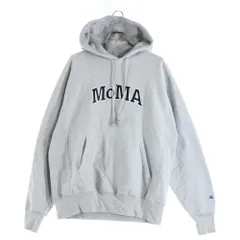 CHAMPION (チャンピオン) ×MOMA REVERSE WEAVE CS3051-950 リバース ウェーブ プルオーバーパーカー フーディー グレー