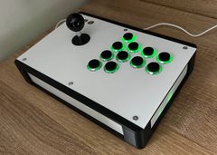 Mad Catz アケコン Xbox360対応 レバーレス改造 hitbox仕様 - メルカリ