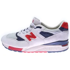 New Balance (ニューバランス) ×J.CREW M998JS4 INDEPENDENCE DAY USA製 ジェイクルー インディペンデンスデイ ローカットスニーカー グレー US10/28cm