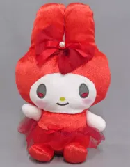 【中古】ぬいぐるみ マイメロディ(A/レッド) おめかしドレスぬいぐるみ 「マイメロディ・クロミ」