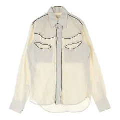 Maison Martin Margiela (メゾンマルタンマルジェラ) 00s Archive スナップボタン ウエスタンシャツ 初期 長袖シャツ ウエスタンシャツ ベージュのサムネイル