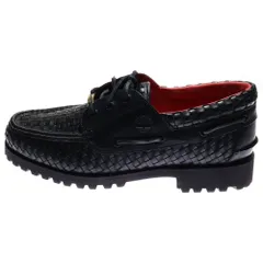 ✨希少✨ティンバーランド × シュプリーム ウーブン3アイ ラグ ブラック Supreme Timberland Woven 3-Eye Lug Shoe (FW22) - $198