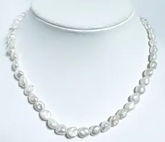 淡水パールバロックネックレス　淡水パールネックレス　NO25-2528