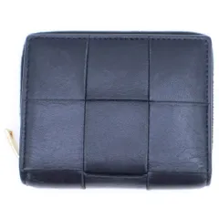 未使用級✨BOTTEGA VENETA スモール　カセット　二つ折り　ファスナー 即日発送可！・箱無し【13回使用】ボッテガ 2つ折りファスナー