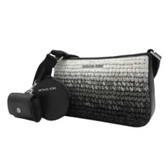 【新品】マイケルコース 35S5STVC1W バッグ ショルダーバッグ MICHAEL KORS ジェット セット トラベル ストロー スモール オンブレ クロスボディバッグ ウィズ テックアタッチ Airpods Pro用ケース付き アウトレット レディース