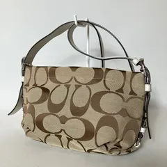 2511-403｜美品｜コーチ シグネチャー ショルダーバッグ ホワイト
