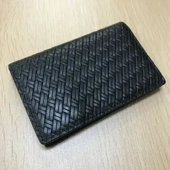 TAKEO KIKUCHI タケオキクチ 名刺入れ カードケース ブラック【F0700-004】