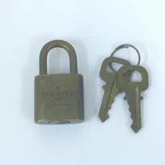 ルイヴィトン パドロック カデナ 南京錠 カキー2本 No. 304 銅合金 フランス製