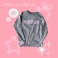 アディダス いちご グレー ライトピンク スウェット Tシャツ