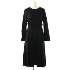 ADORE　アドーア　ロングワンピース　リブニット　スリット　ベージュ　38 ADORE アドーア ロングワンピース リブニット スリット ベージュ 38