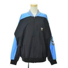 【ADIDAS】80s USA製 袖ロゴ トラックトップジャケットジャージ