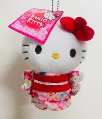 ハローキティ 着物 ぬいぐるみ キーホルダー