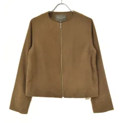 【UNITEDARROWS】A DAY IN THE LIFE 6325-699-0278 フェイクスウェード ノーカラーレザージャケット