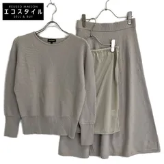 Paul Stuart ポールスチュアート ﾋﾟﾝｸ ｳｰﾙ ﾆｯﾄ ｽｶｰﾄ ﾆｯﾄｾｯﾄｱｯﾌﾟ 6