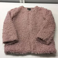 送料無料★w closet★ダブルクローゼット★モコモコジャンバー★くすみピンク★ボアカーディガン★ブルゾン★ループ★フリー#20518sas