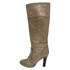 DIANA(ダイアナ) ロングブーツ 21 1/2 レディース - シルバー レザー